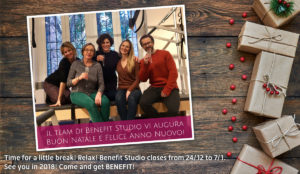 Benefit Studio Pilates Milano - Merry Christmas 2017