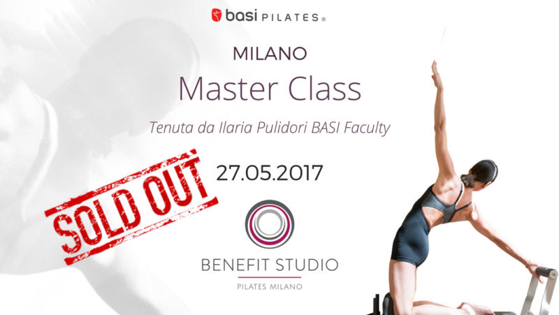 Master Class BASI Pilates Benefit Studio Milano