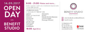 invito open Day Pilates Milano