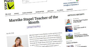 Mareike StapelPilates Teacher of the Month